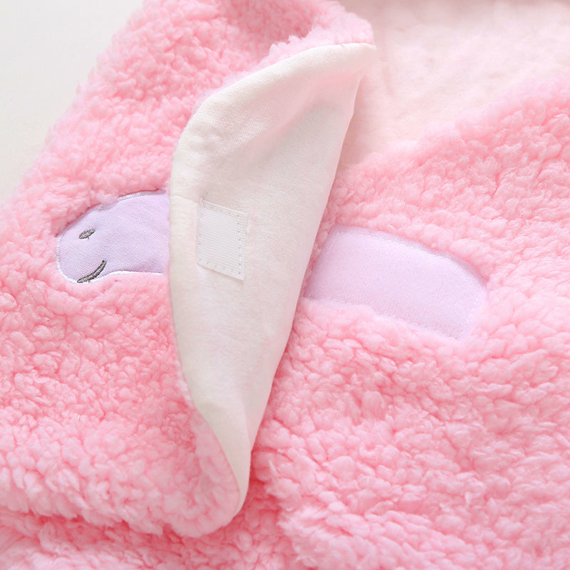 Soft Winter Style Plush Swaddle