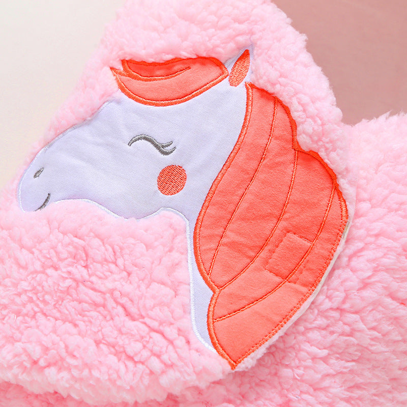 Soft Winter Style Plush Swaddle