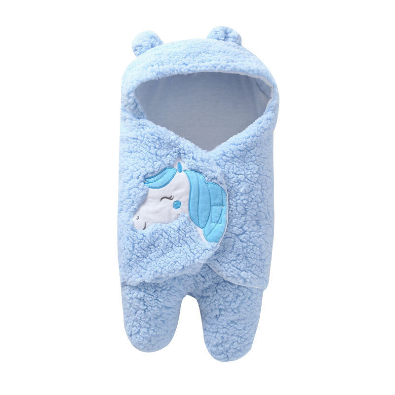 Soft Winter Style Plush Swaddle