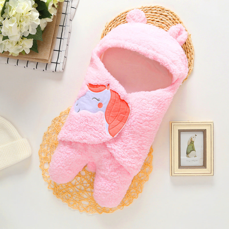 Soft Winter Style Plush Swaddle