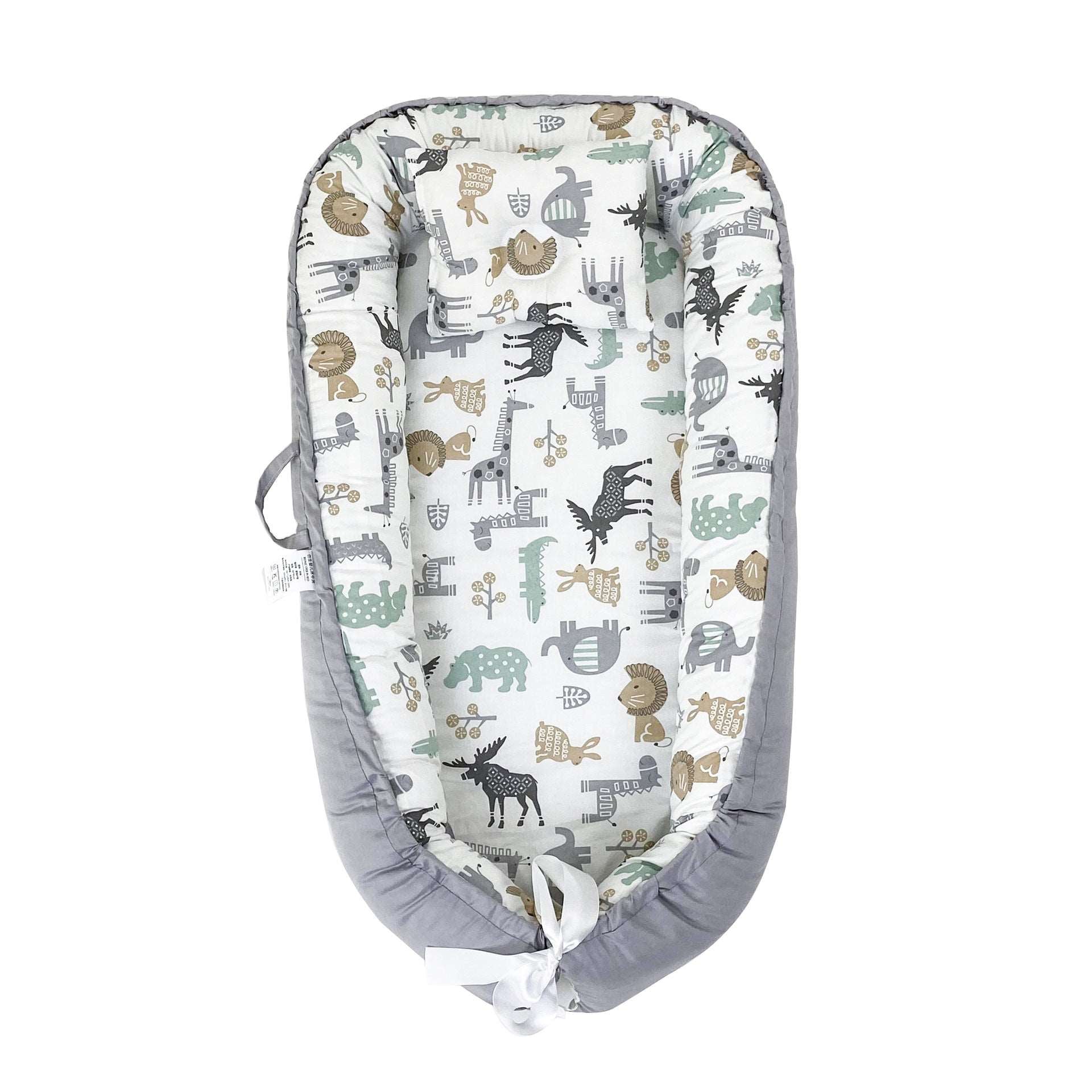 Pure Cotton Baby Nest for Newborns | Baby Lounger