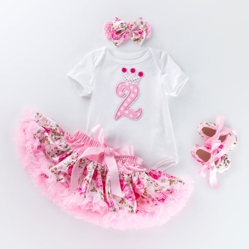 Baby's Princess Romper and Dress