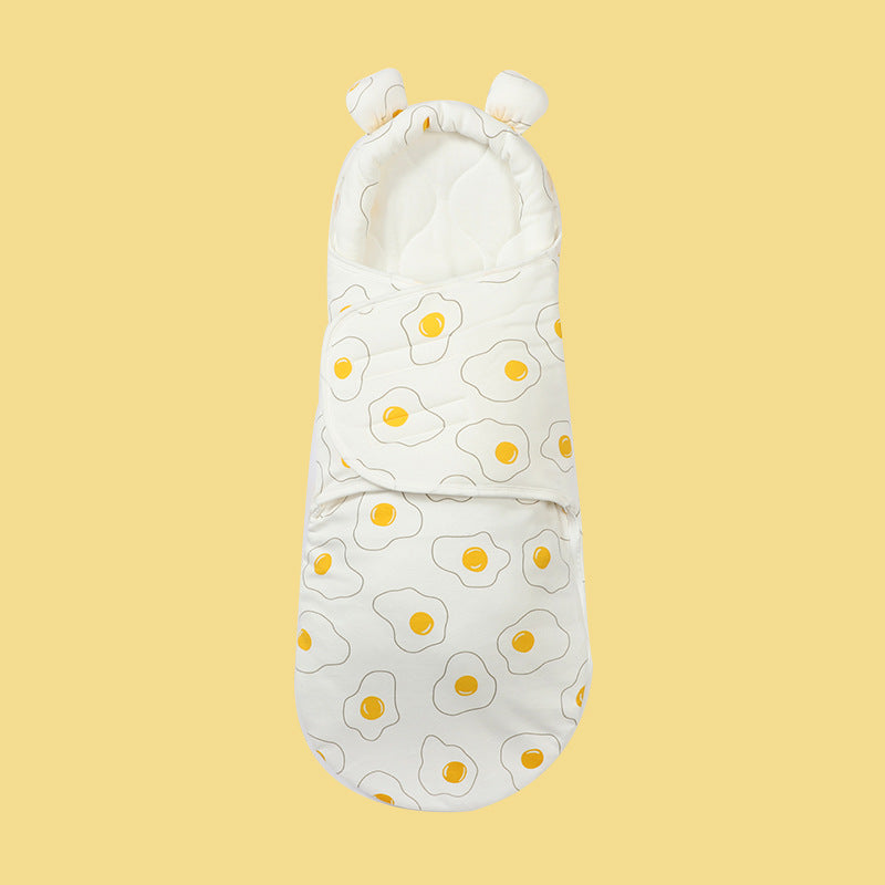 Baby's Cozy Sleeping Bag with Anti-Shock Quilt