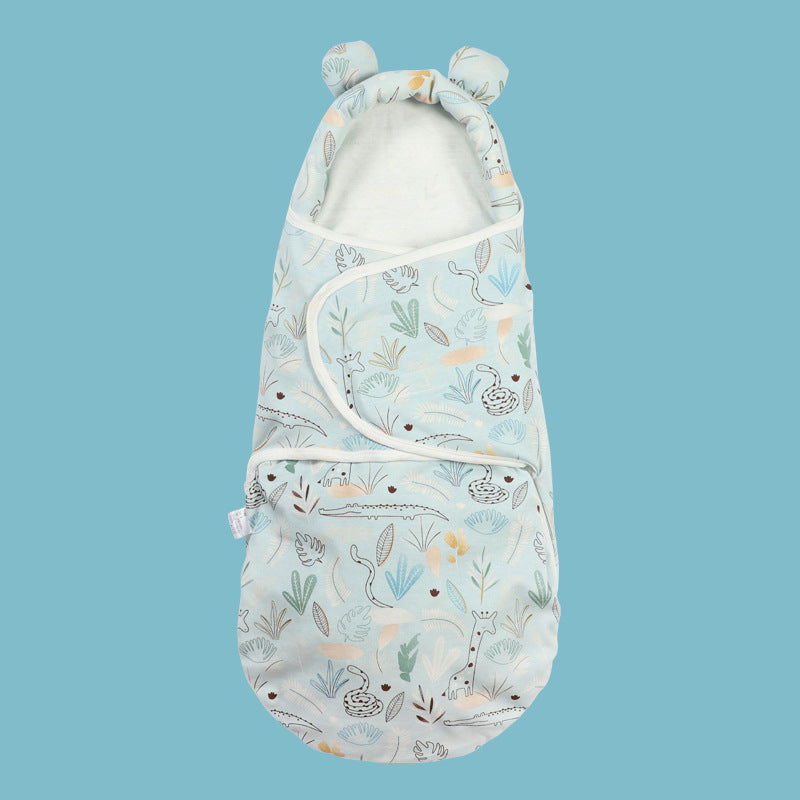 Baby's Cozy Sleeping Bag with Anti-Shock Quilt