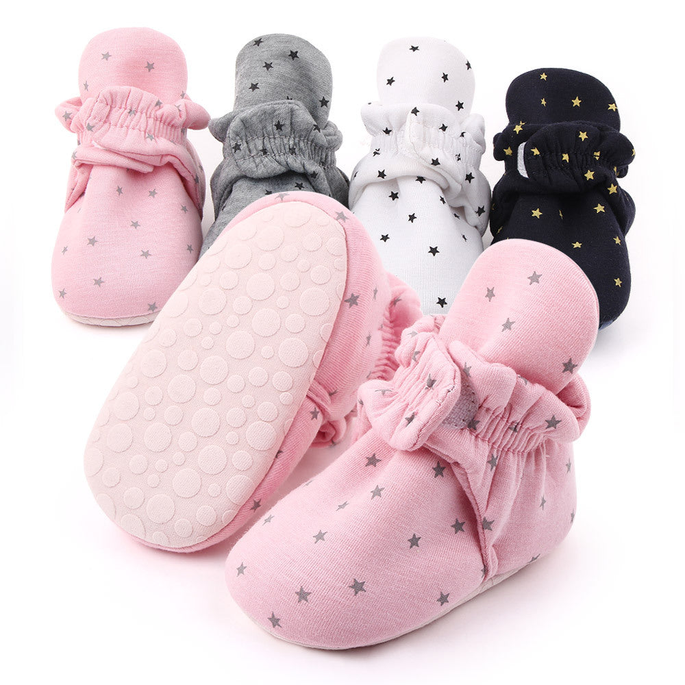 Stylish Baby Star Cotton Shoes