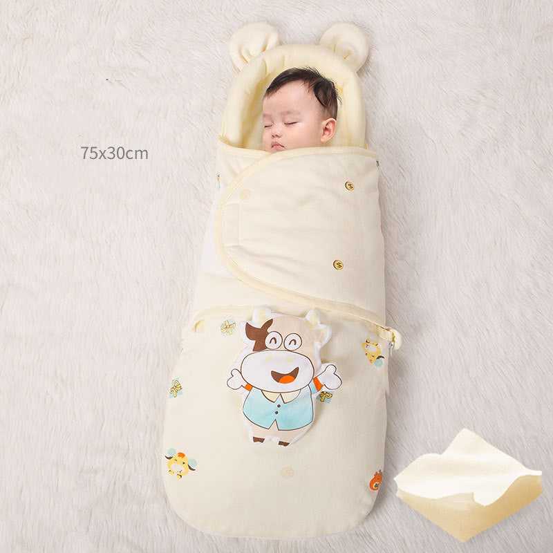 Anti-shock Baby Sleeping Bag | Pure Cotton Quilt