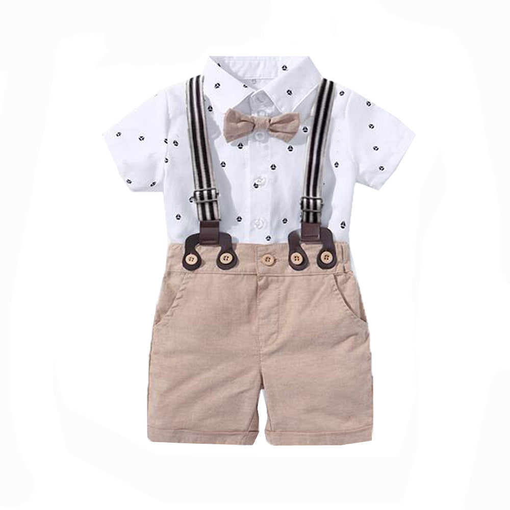 Triangle Romper | Cute Baby Gentleman Outfit