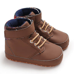 High-Top Soft Sole Baby Shoes