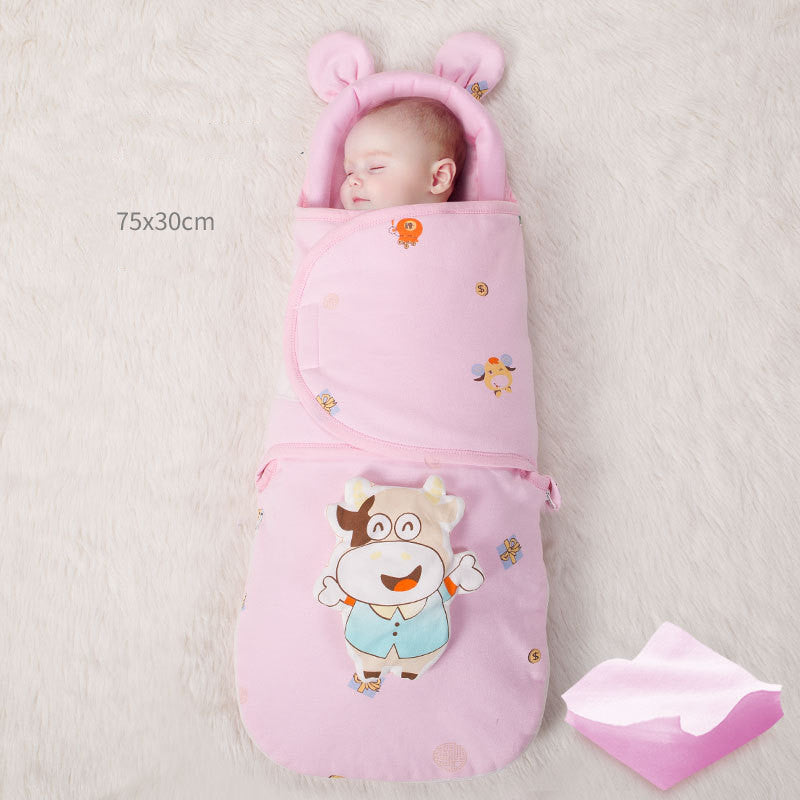 Anti-shock Baby Sleeping Bag | Pure Cotton Quilt