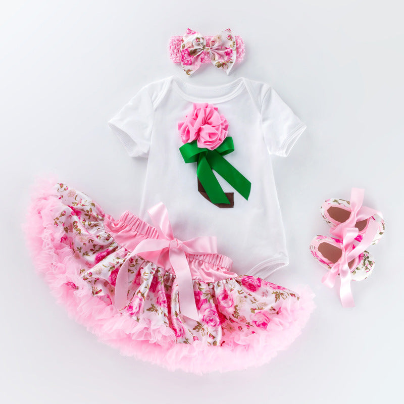 Baby's Princess Romper and Dress