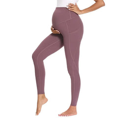 High-Waisted Maternity Yoga Leggings