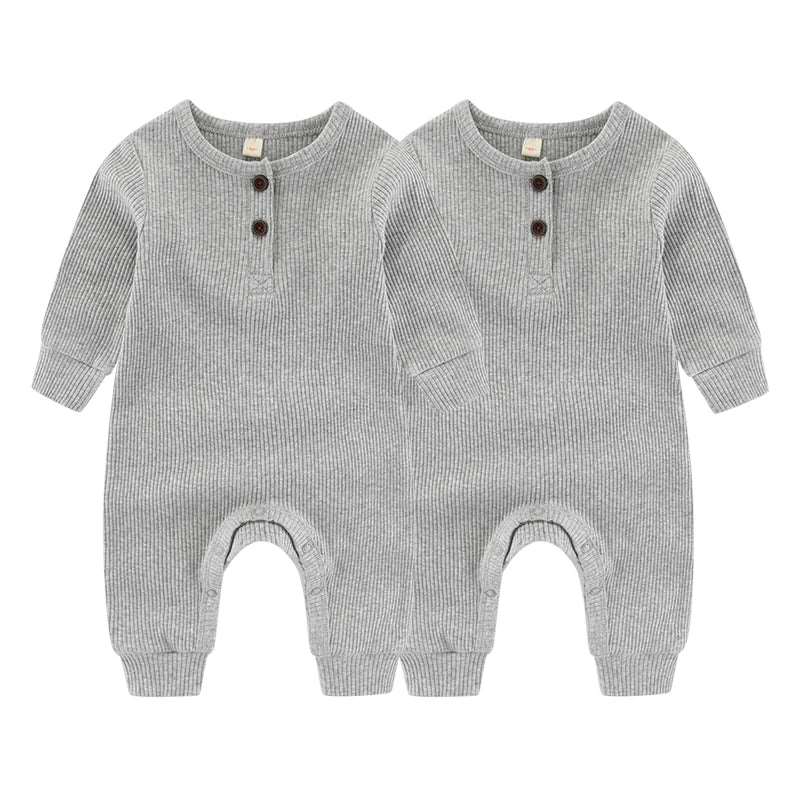 2 Pack Cotton Baby Rompers