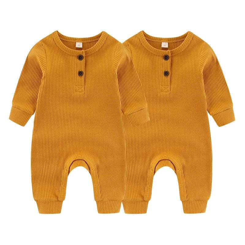 2 Pack Cotton Baby Rompers