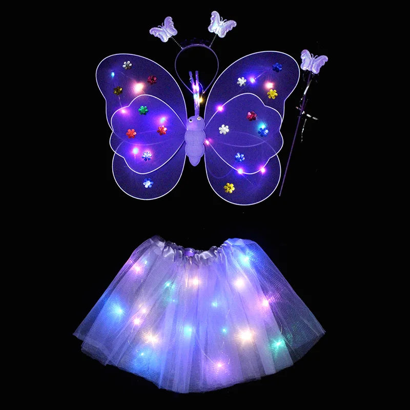 LED Children Costume Props Girls Valentines Day