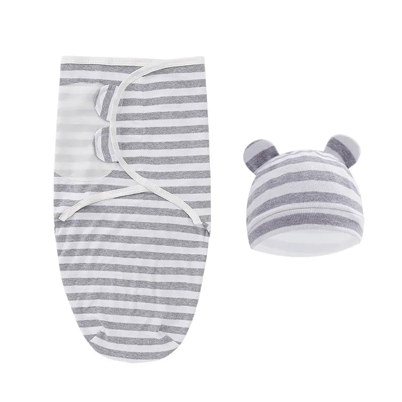 Newborn Sleepsack and Swaddle Blanket Set