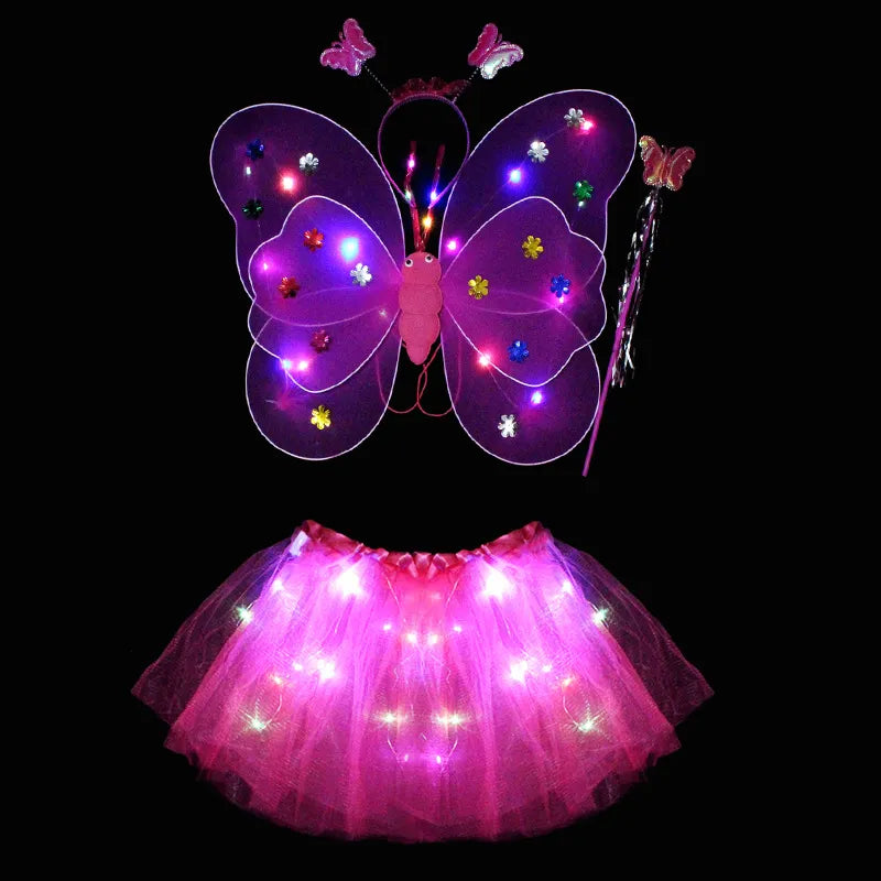 LED Children Costume Props Girls Valentines Day