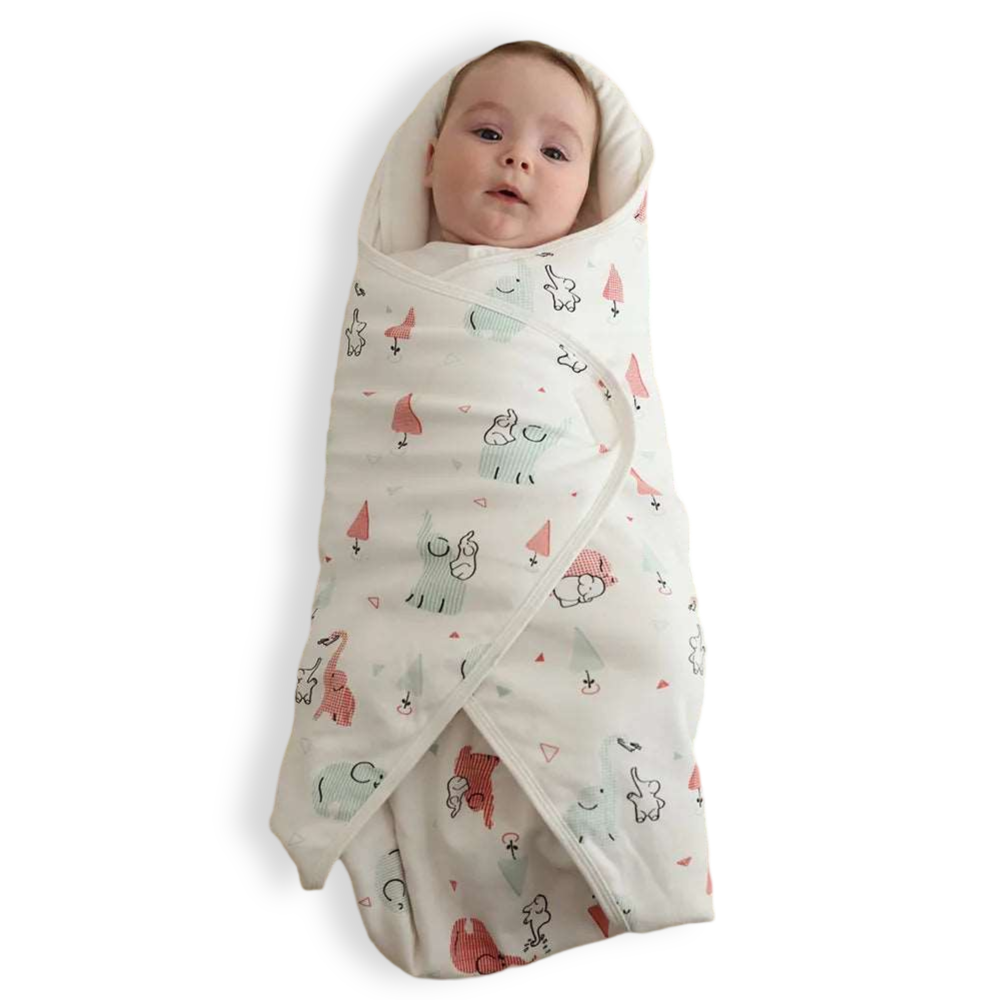 Baby Swaddle Cocoon | Gentle 100% Cotton Blanket