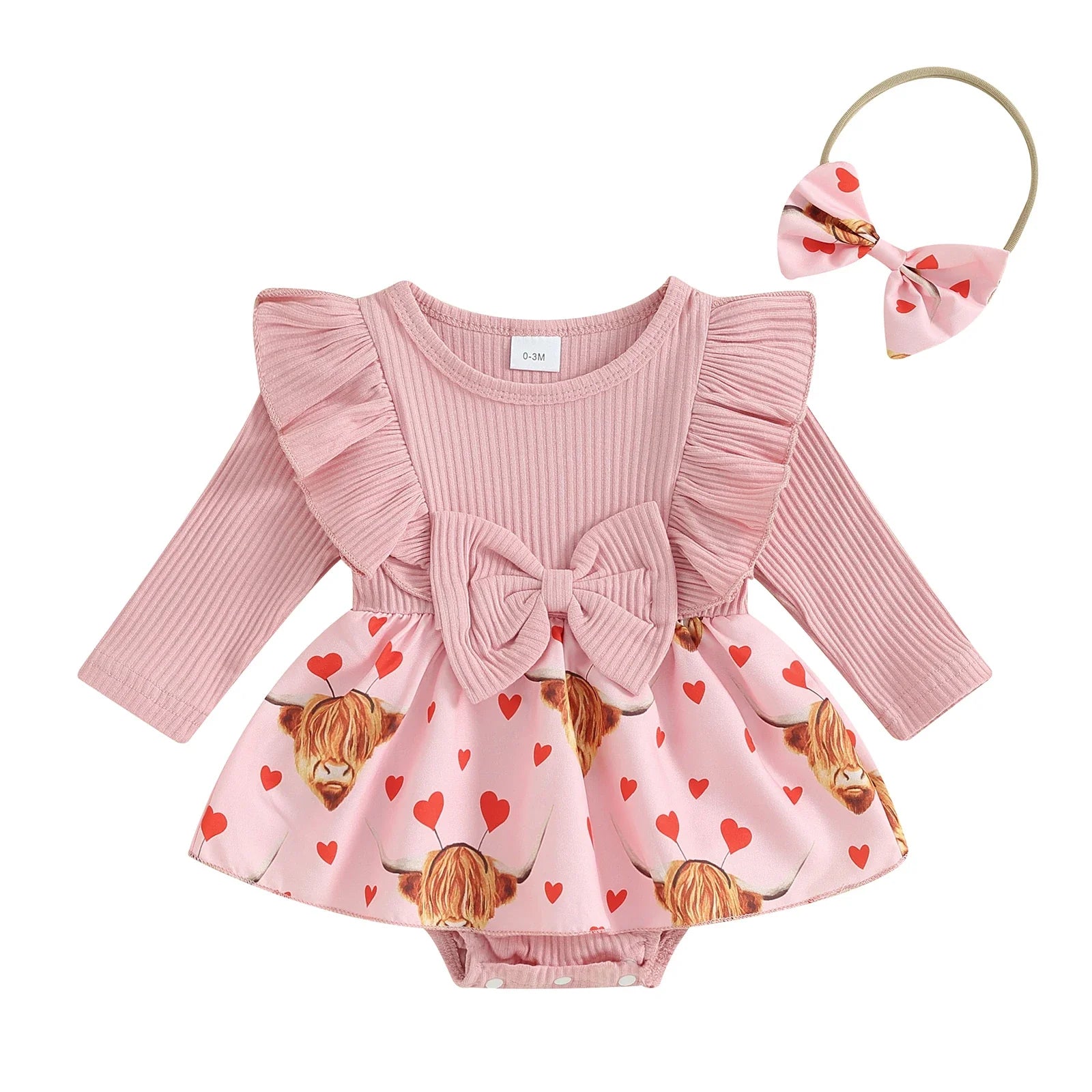 Princess Patchwork Baby Girls Clothes