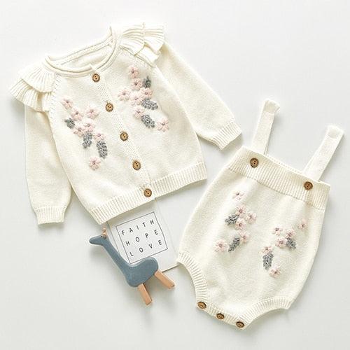 Baby Girls Knit Long Sleeve