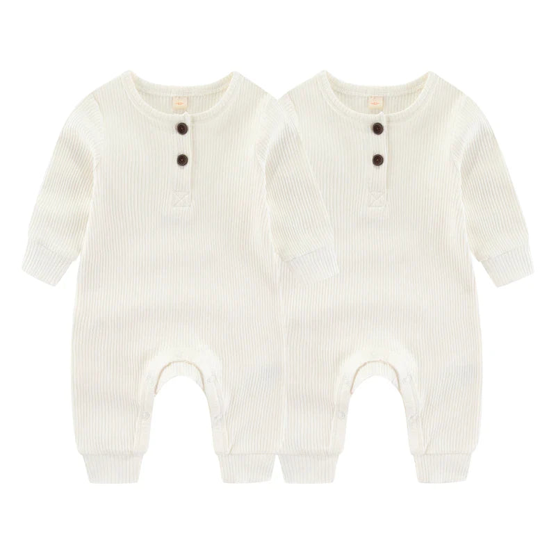 2 Pack Cotton Baby Rompers