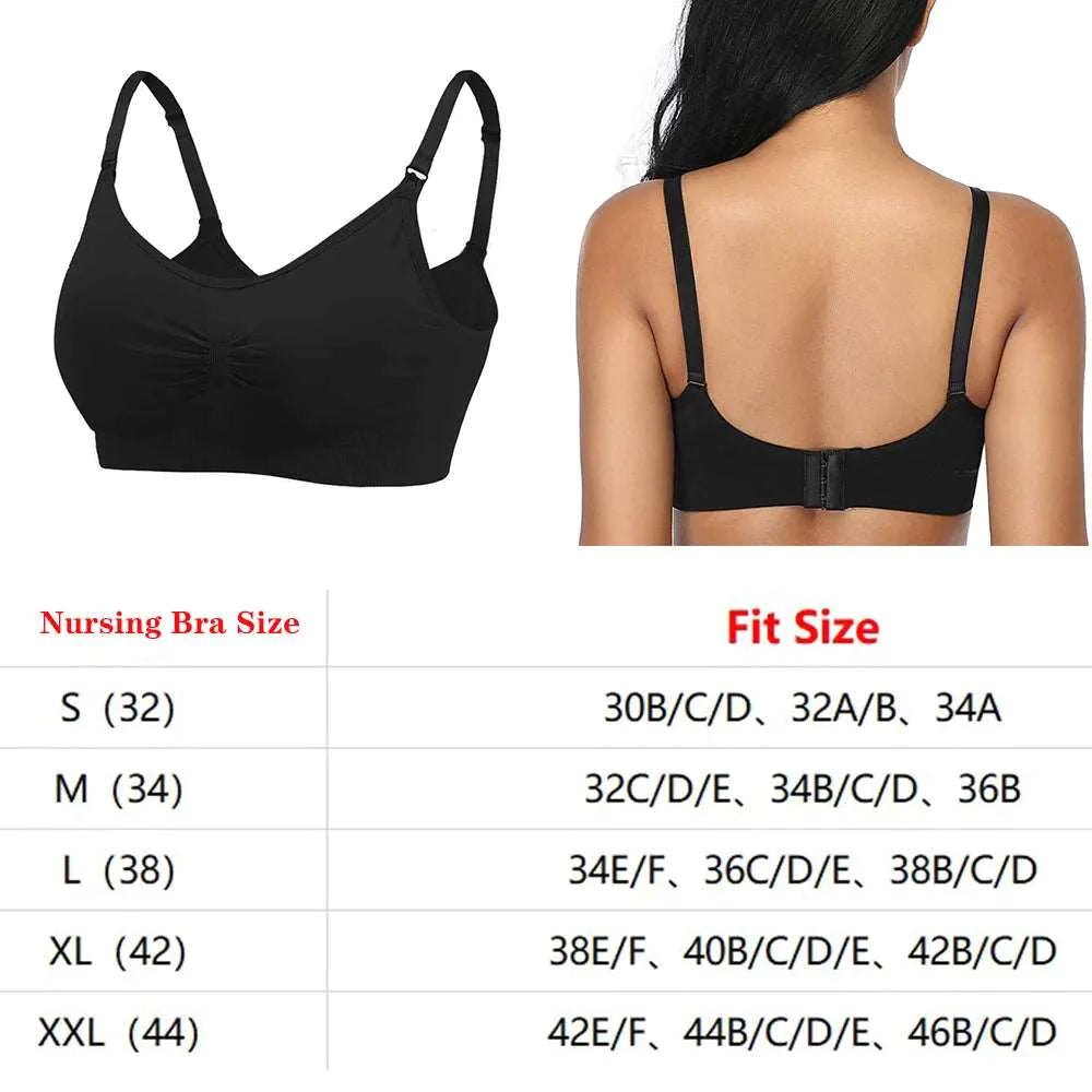 Elegant and Versatile Maternity Nursing Bra