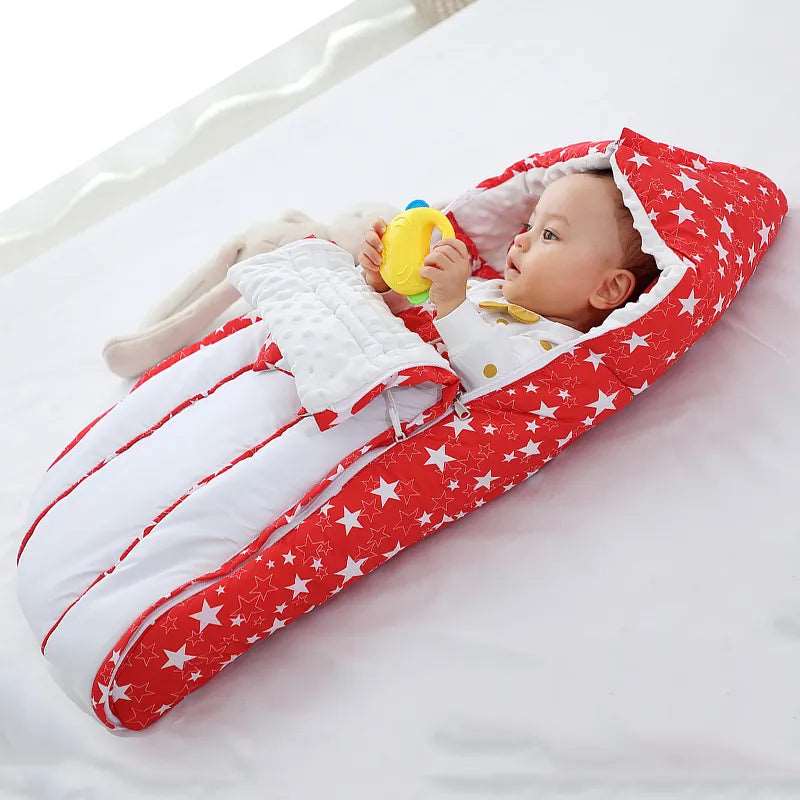 Christmas Gift: Cozy Baby Sleeping Bags for Winter Warmth