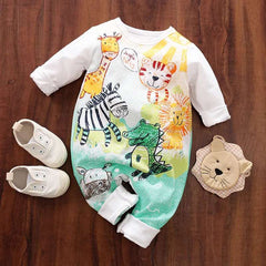 Cute and Comfortable Long-Sleeve Baby Suit