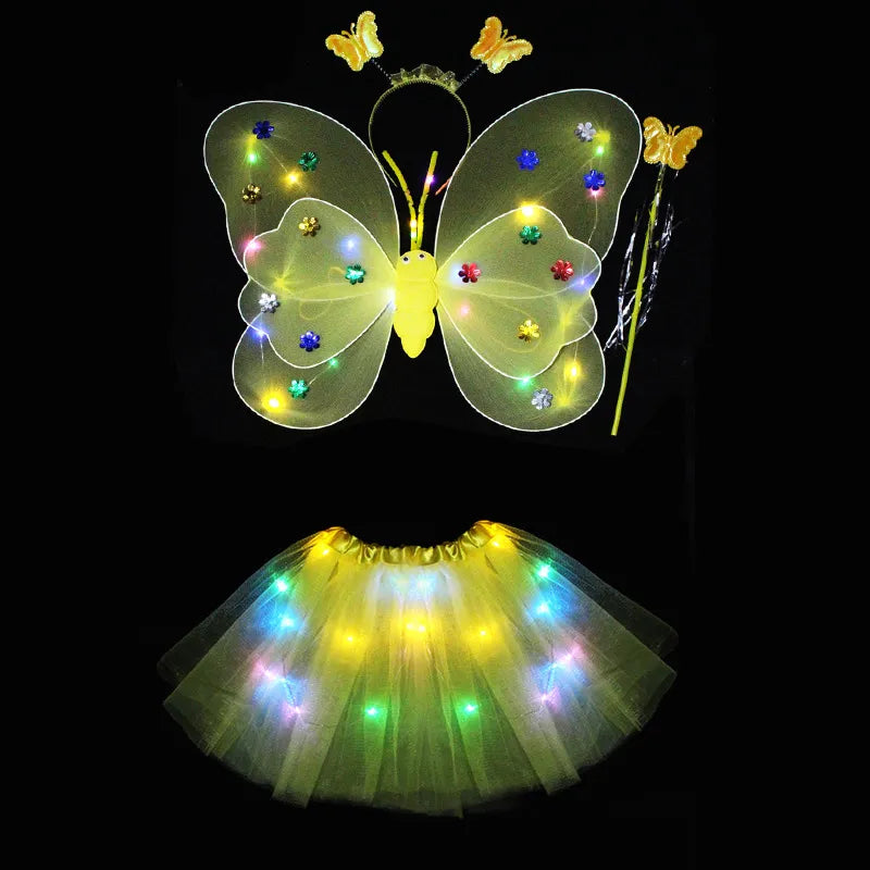 LED Children Costume Props Girls Valentines Day