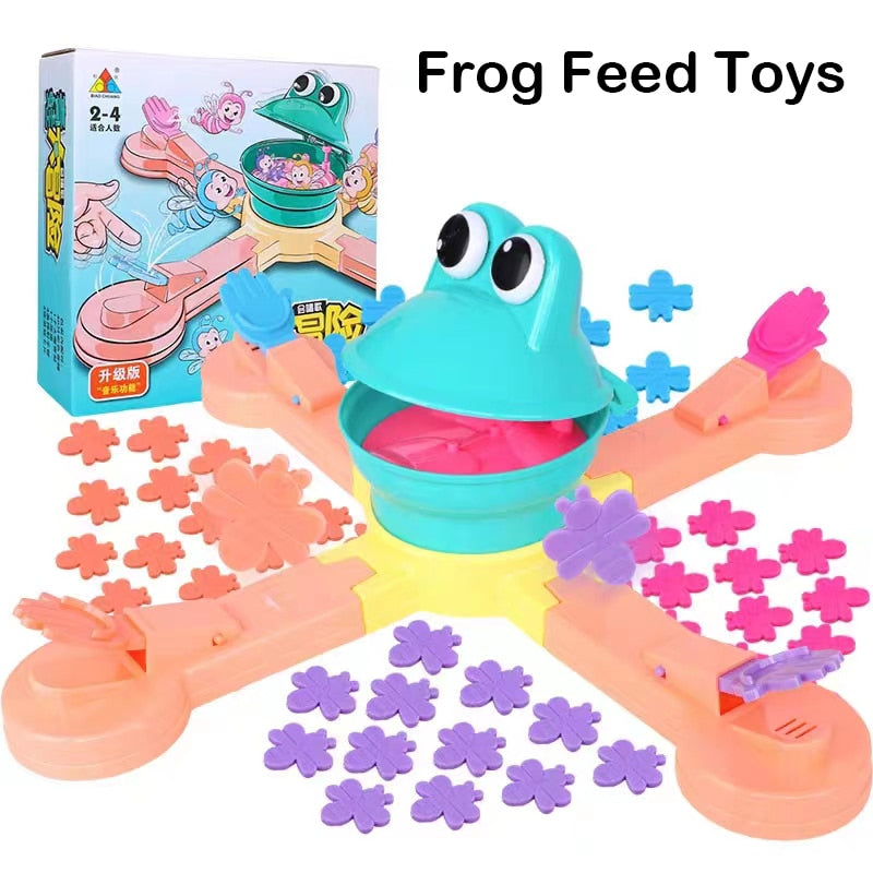 Interactive Frog Feeding Game Toy