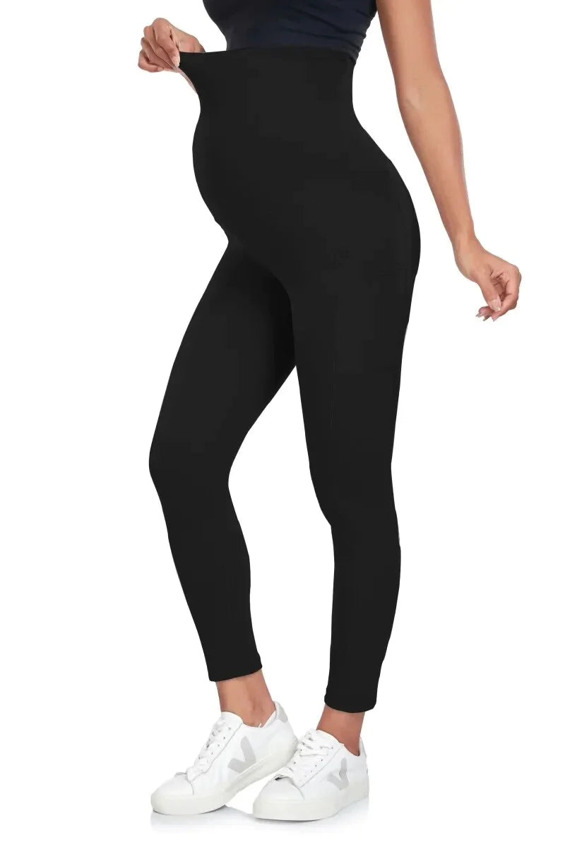 High-Waisted Maternity Yoga Leggings