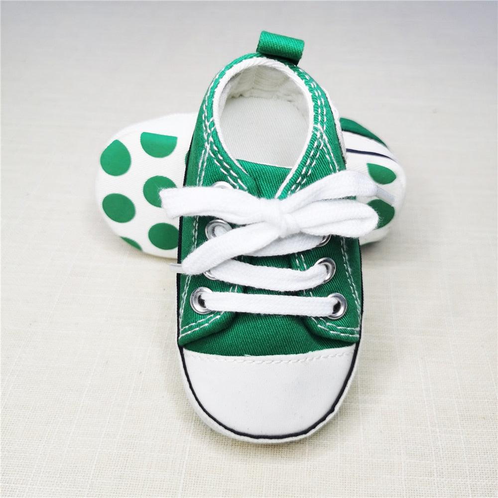 Baby Canvas Classic Sneakers - Baby's Sake