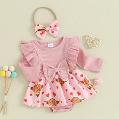 Princess Patchwork Baby Girls Clothes