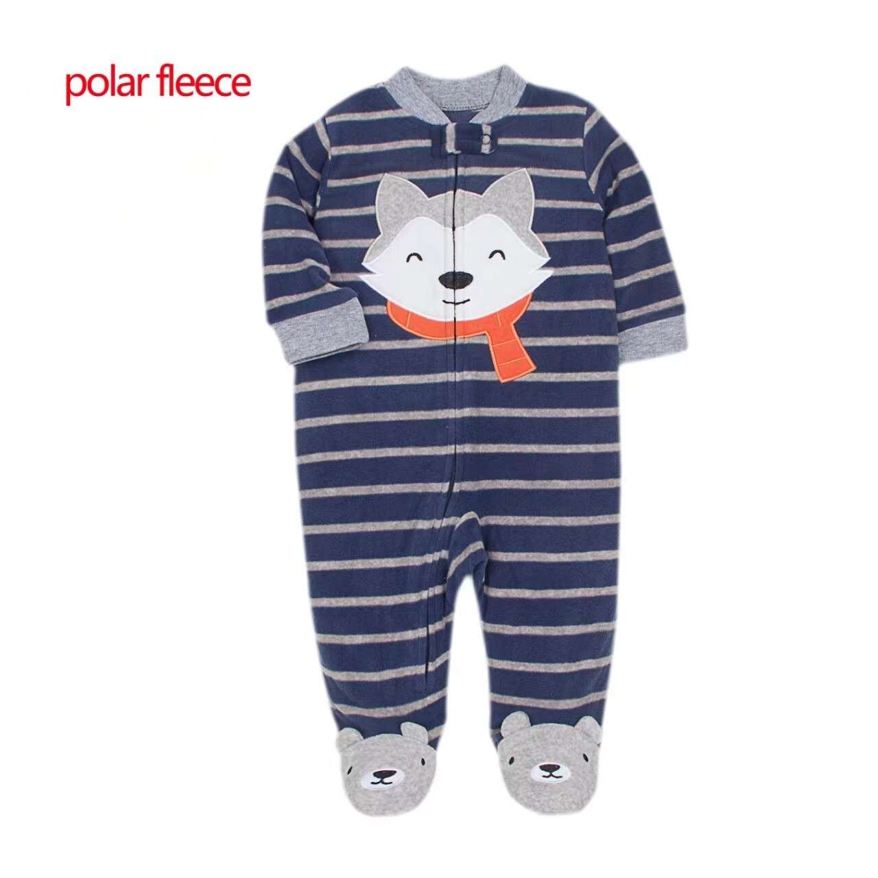 Cozy Winter Baby Jumpsuit