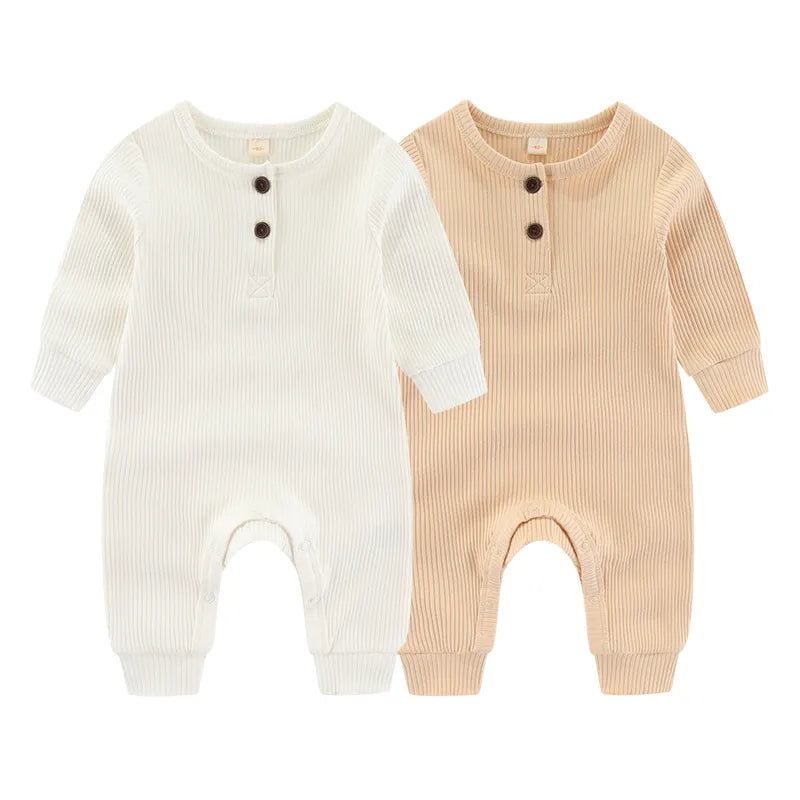 2 Pack Cotton Baby Rompers