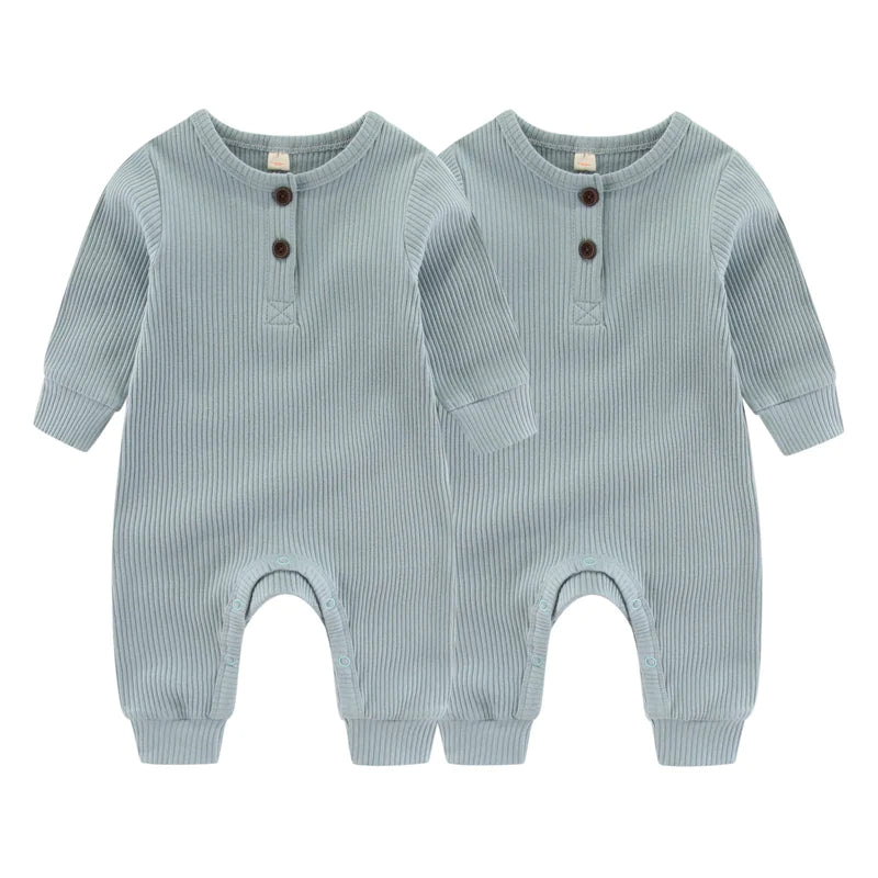 2 Pack Cotton Baby Rompers