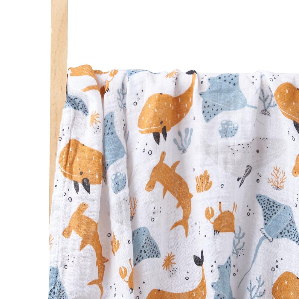 Baby Muslin Swaddle Blankets