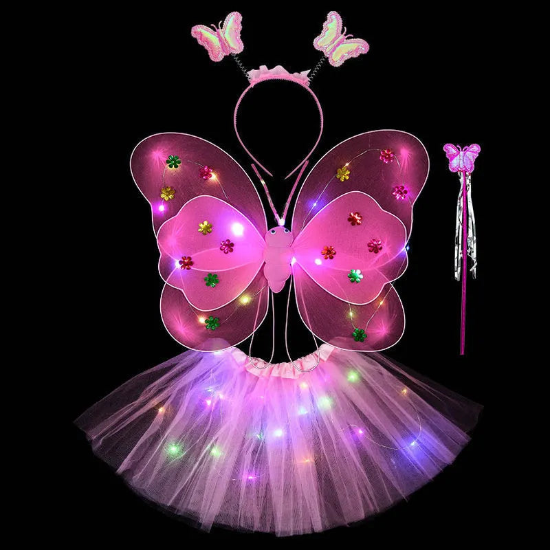 LED Children Costume Props Girls Valentines Day