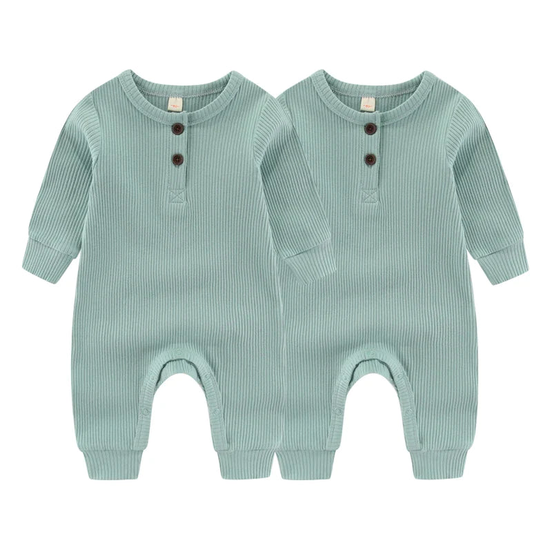 2 Pack Cotton Baby Rompers