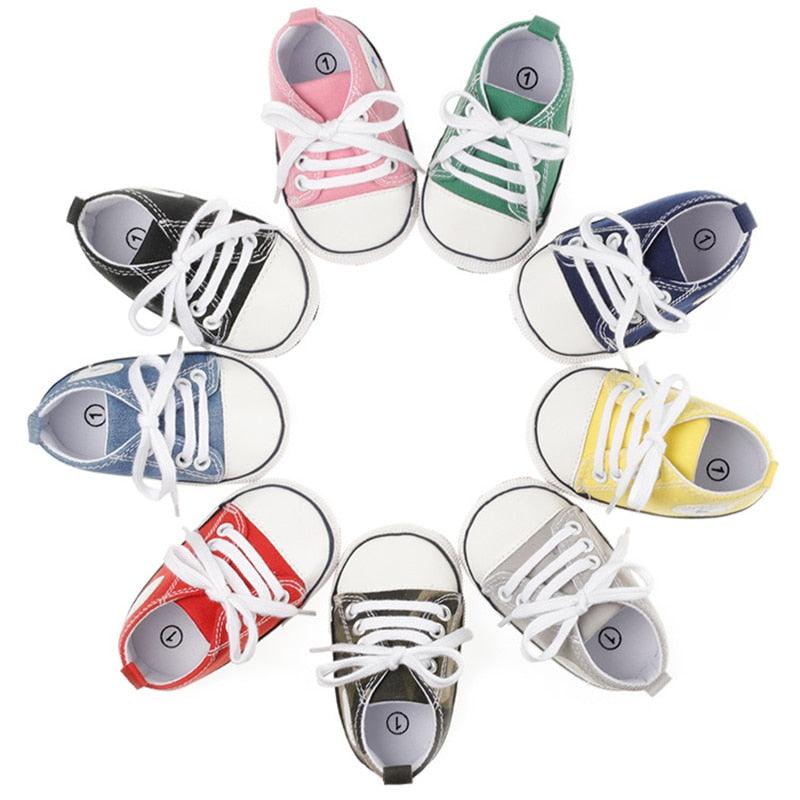 Baby Canvas Classic Sneakers - Baby's Sake