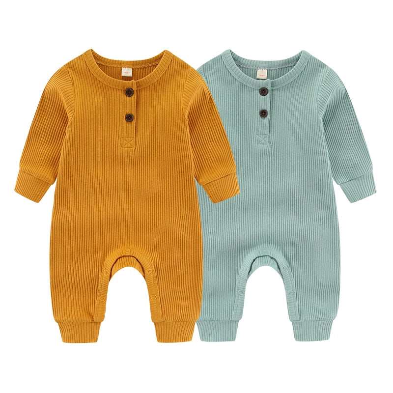 2 Pack Cotton Baby Rompers