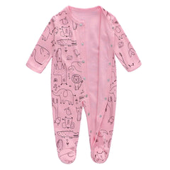 3 Pcs Versatile Baby Rompers Set