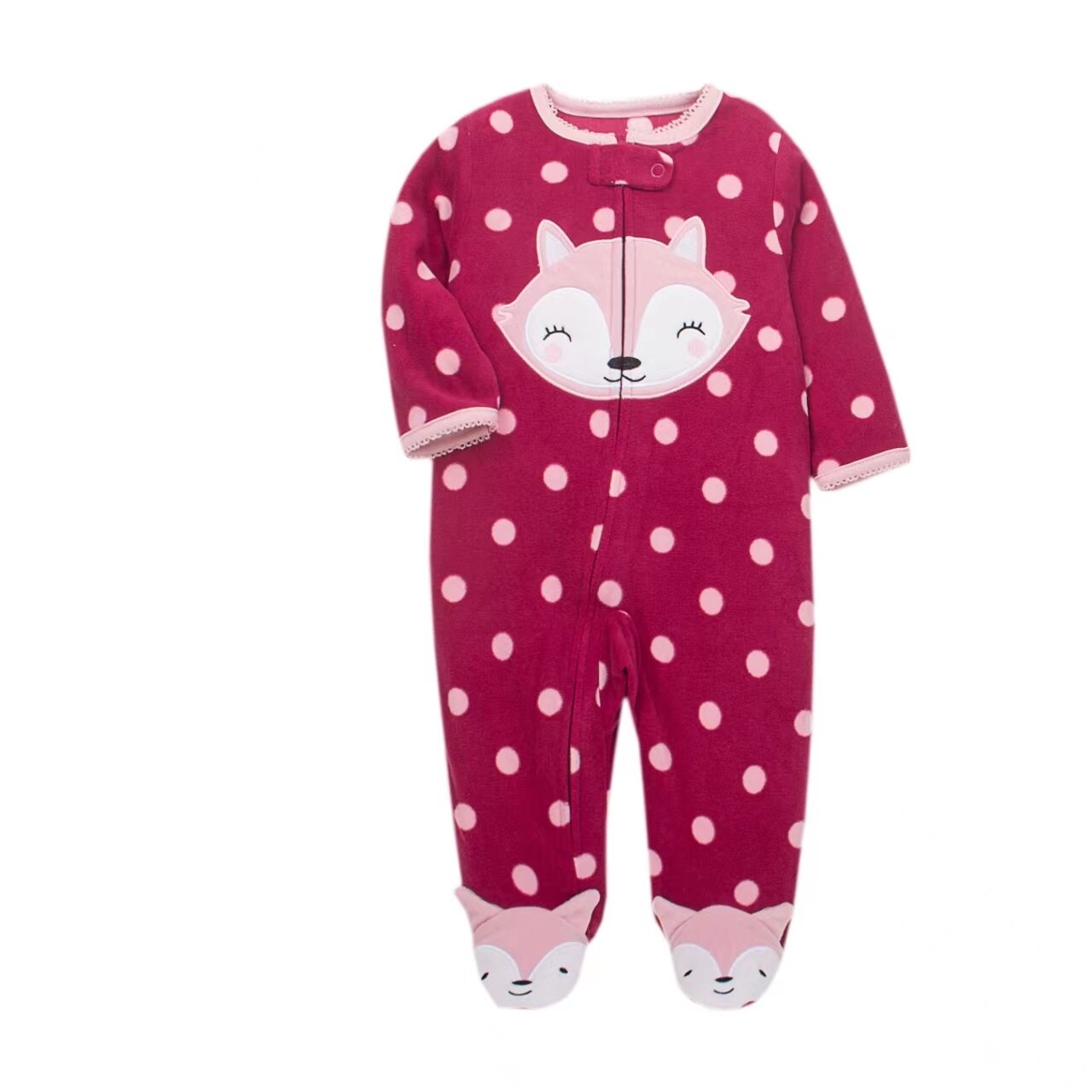 Cozy Winter Baby Jumpsuit