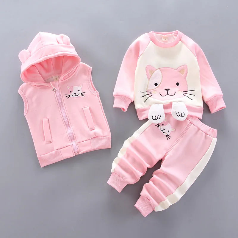 3Pcs Kids Clothing Set