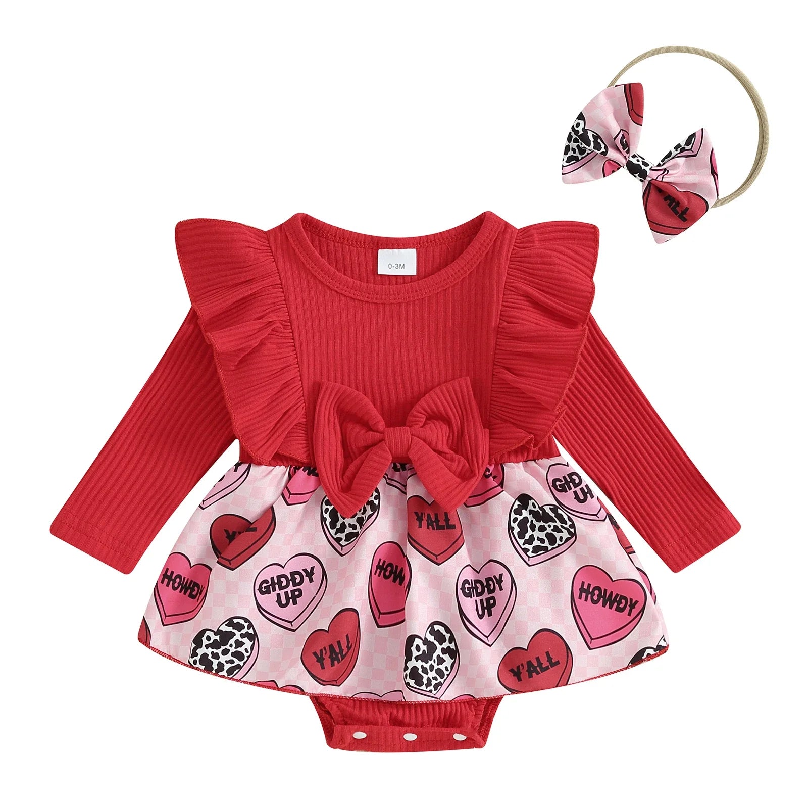 Princess Patchwork Baby Girls Clothes