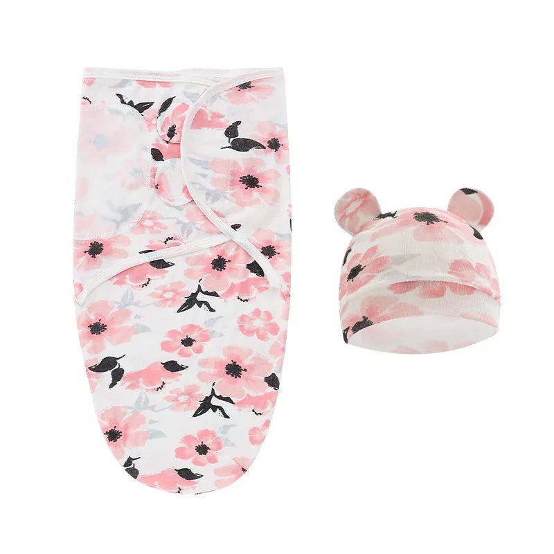 Newborn Sleepsack and Swaddle Blanket Set