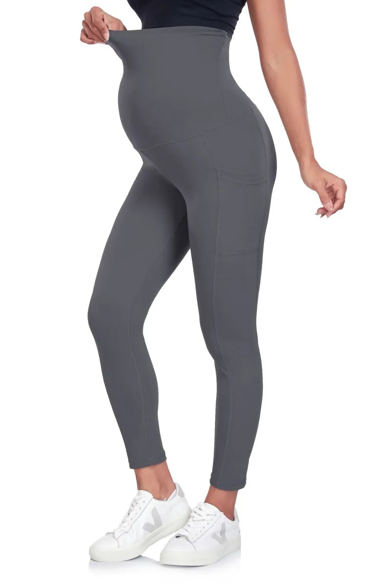 High-Waisted Maternity Yoga Leggings