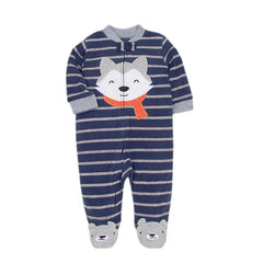 Cozy Winter Baby Jumpsuit