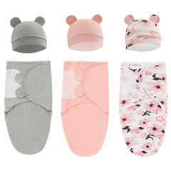 Newborn Sleepsack and Swaddle Blanket Set