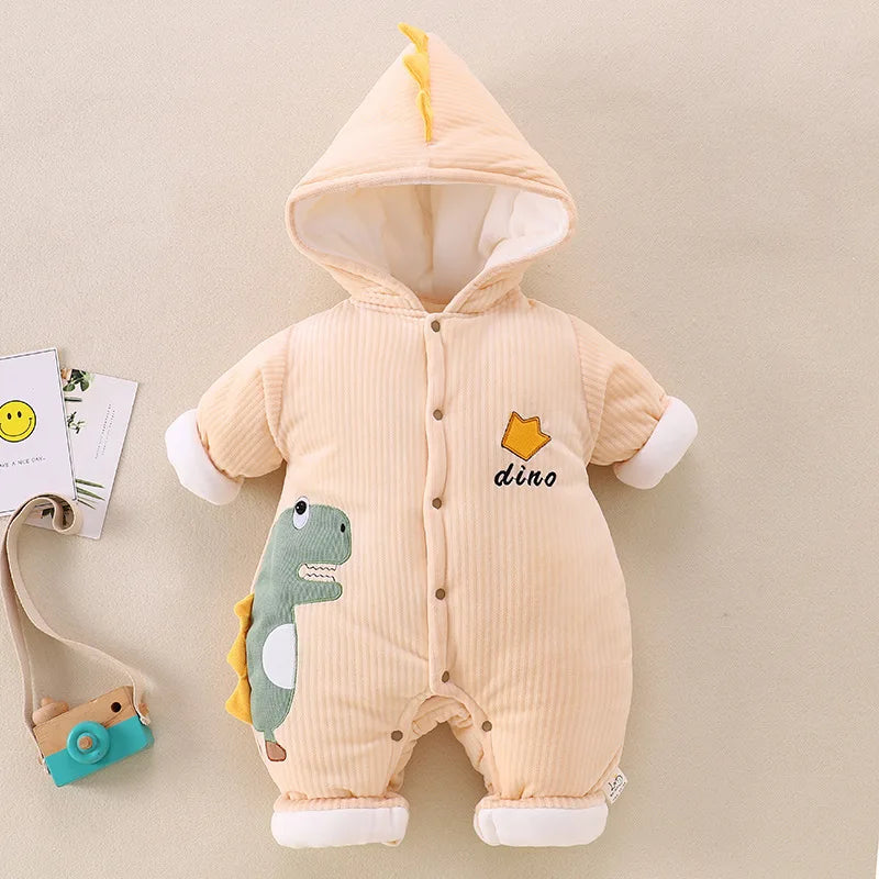 Tiny Puffer: Warm Baby Overalls for Chilly Days