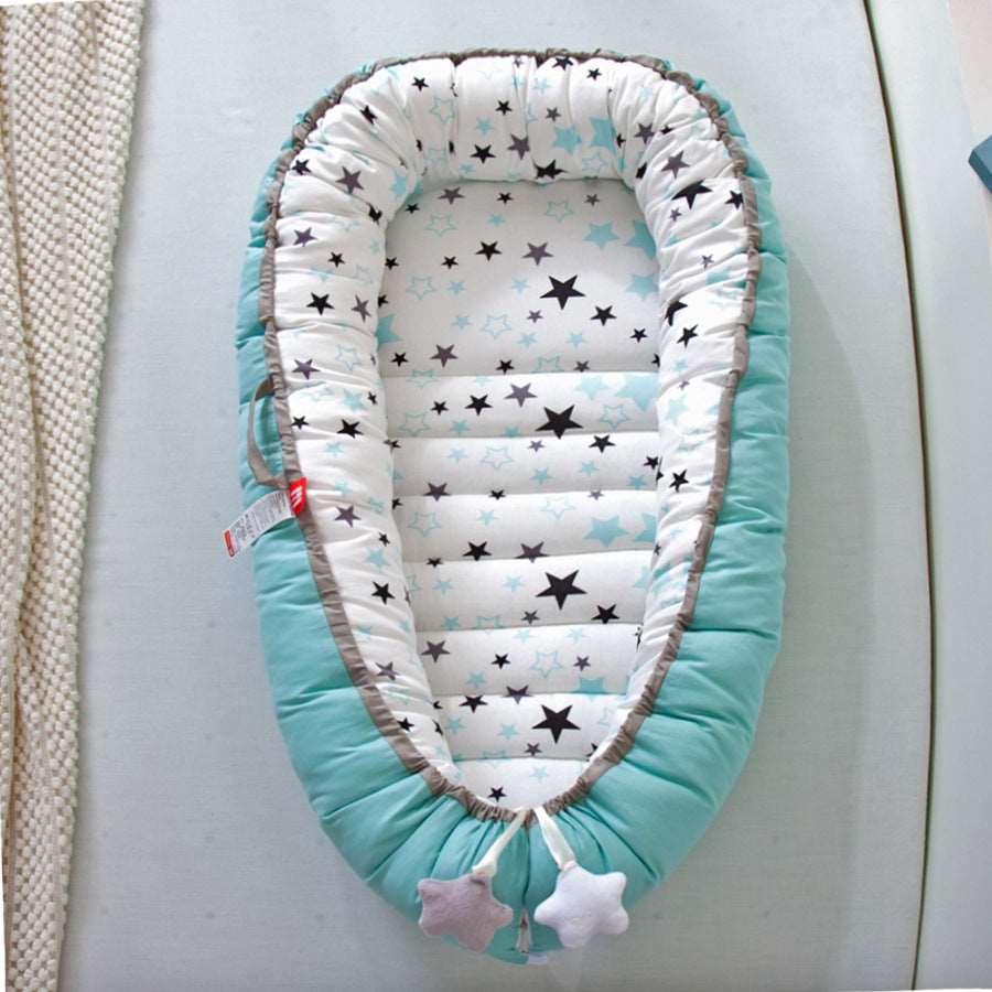 Folding Portable Anti-pressure Crib Bed